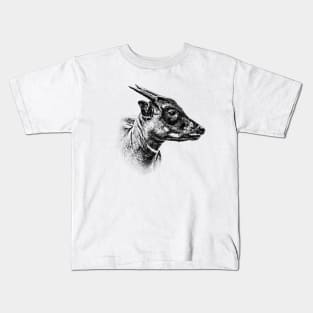 Lowland anoa Kids T-Shirt